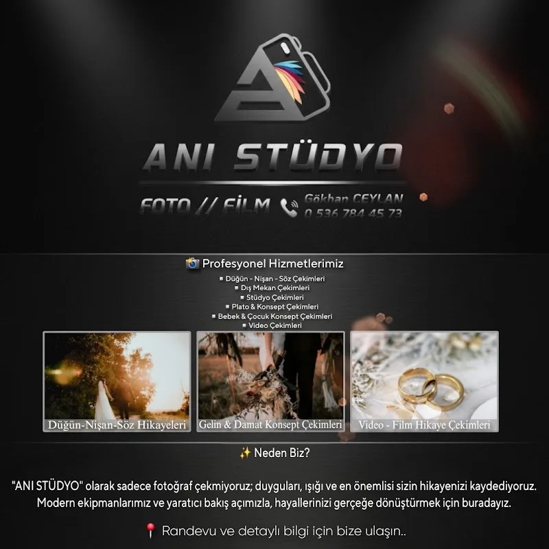 Anı studyo fotoğrafçılık
