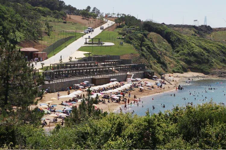 Riva Elmasburnu Bayanlar Plajı -ANILTUR
