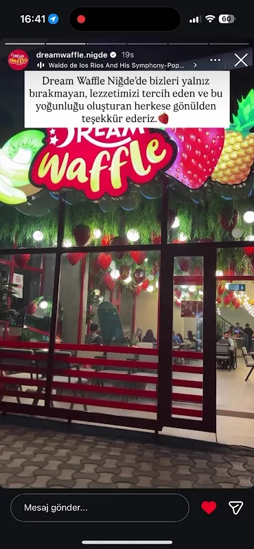 Dream Waffle Niğde (Niğde Waffle Cafe)