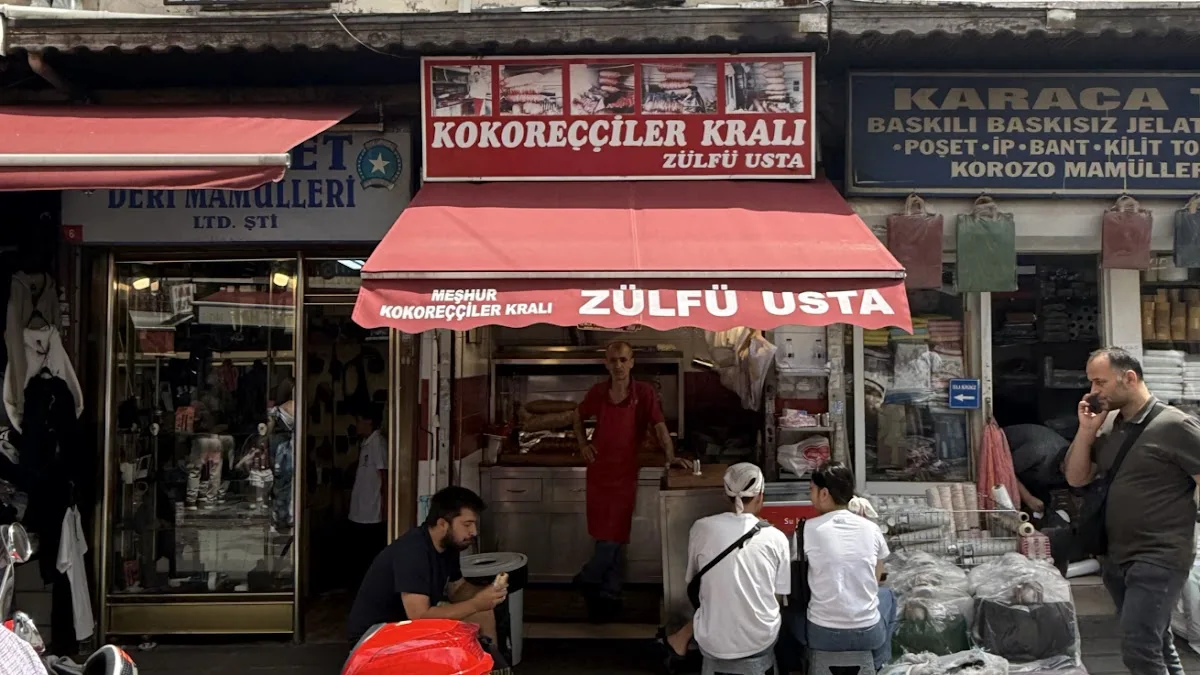 Kokoreççiler Kralı Zülfü Usta