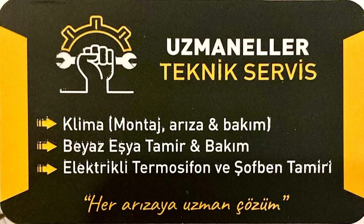UZMANELLER KLİMA-BEYAZ EŞYA TEKNİK SERVİS