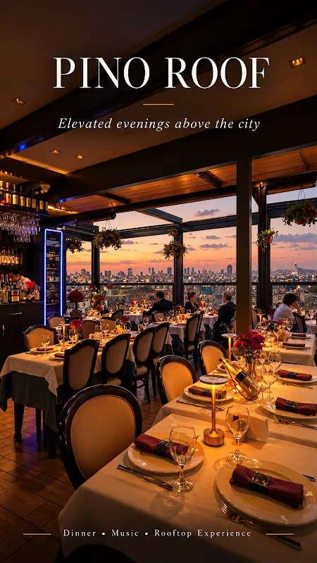 Pino Gare Rooftop Restaurant