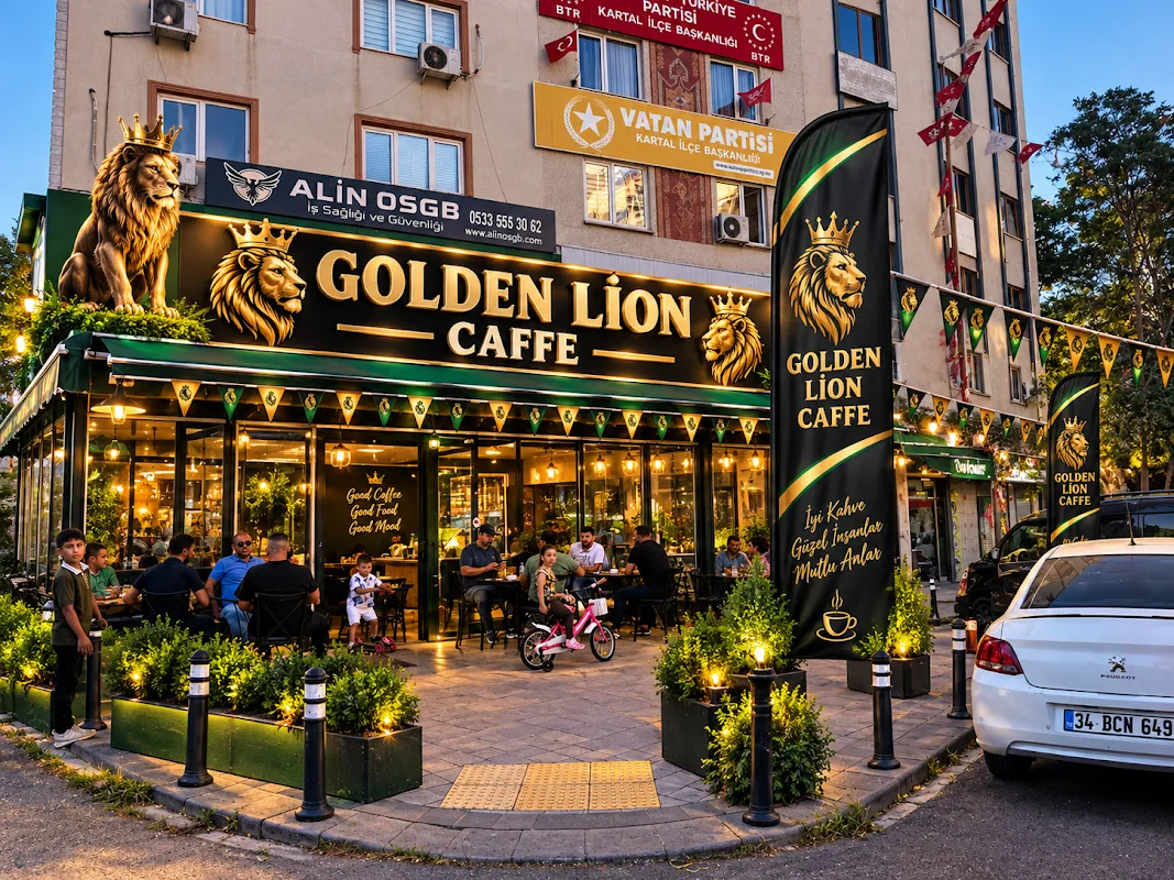 🦁GOLDEN LİON CAFFE 🦁