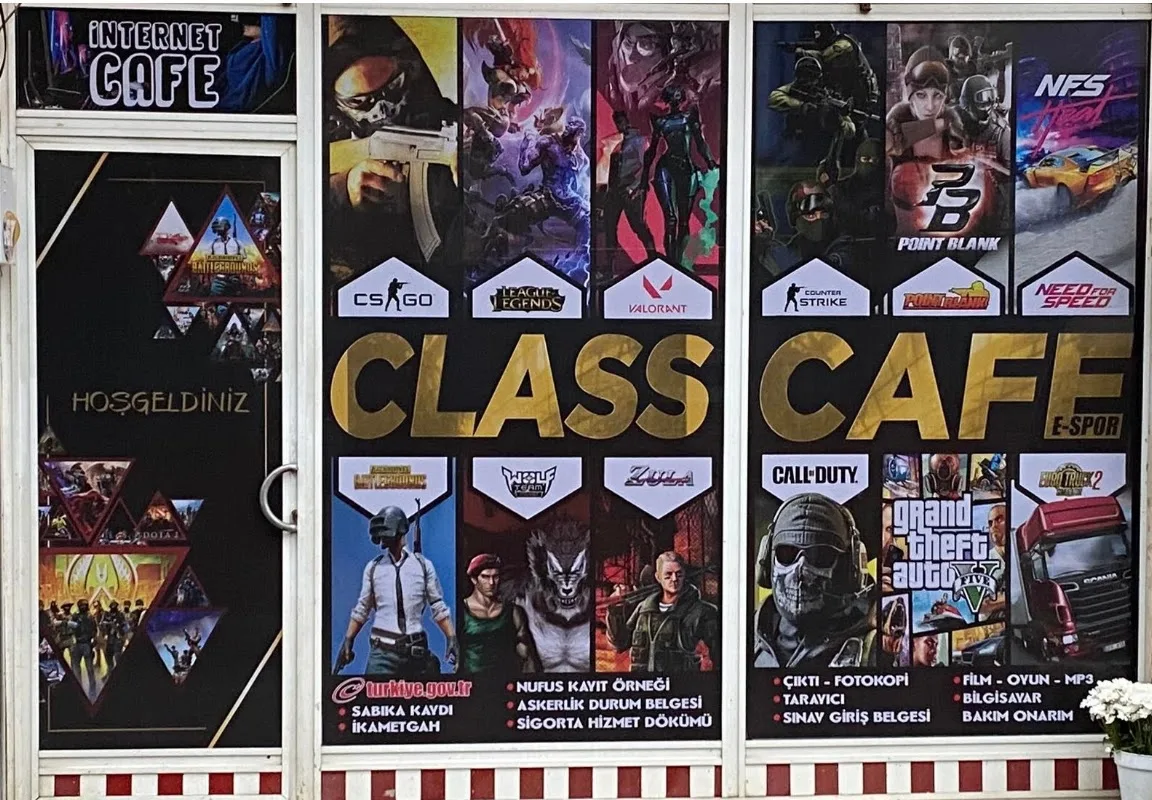 class internet cafe & bilgisayar