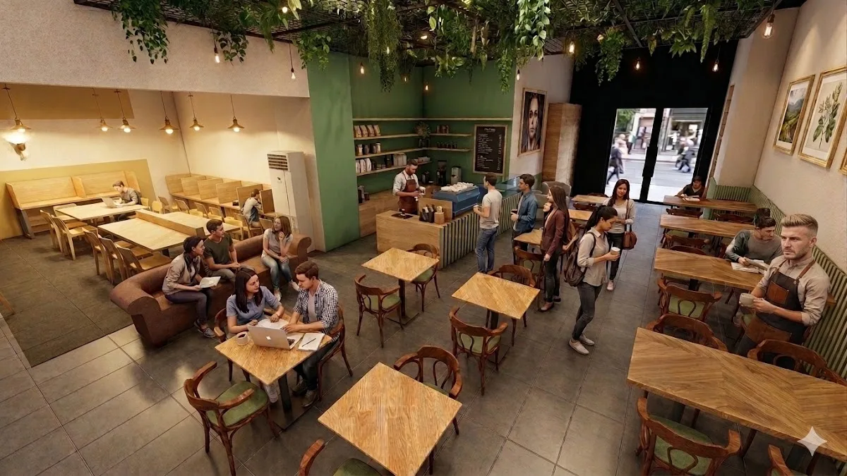 Baykuş Kafe Kütüphane