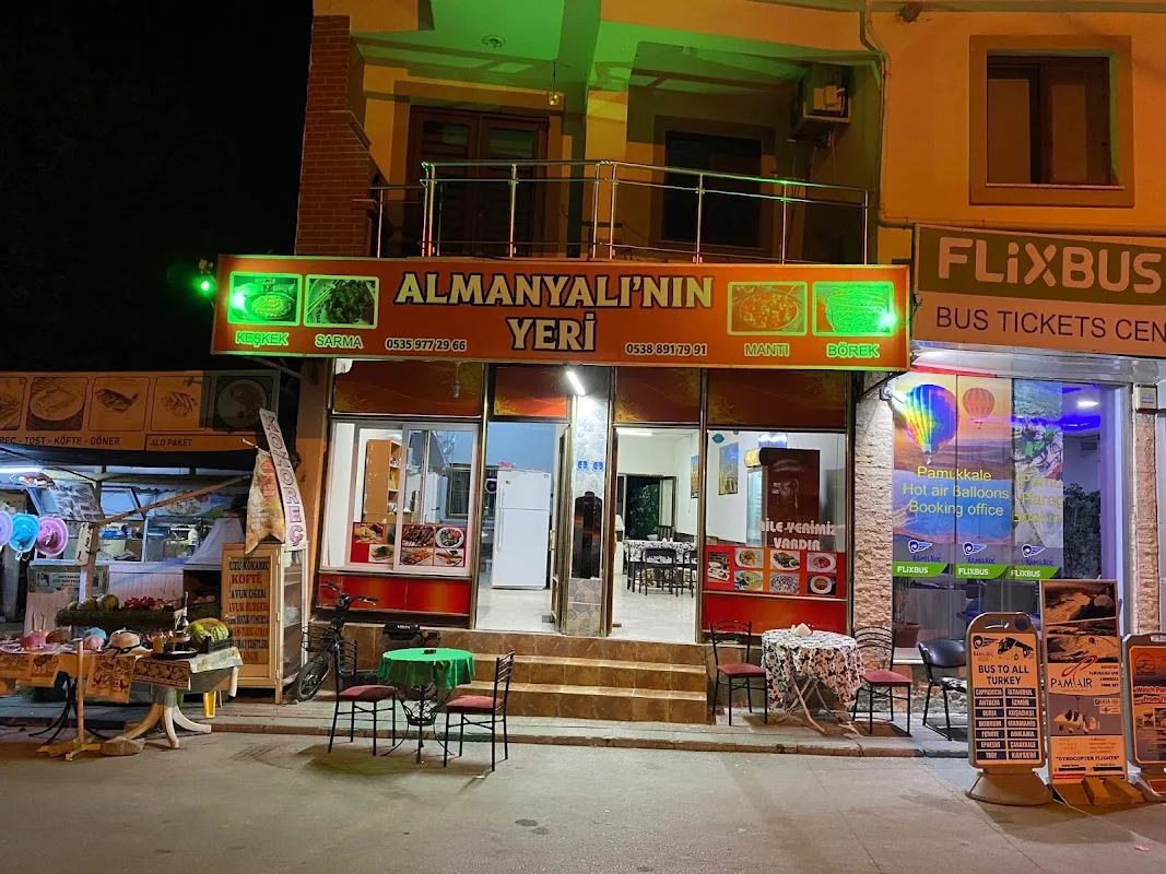 Almanyalının Yeri restorant pamukkale