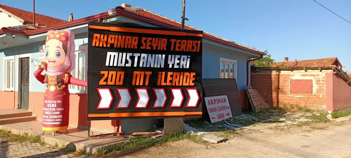 Akpınar Seyir Terası, Yörük Çadırı - Mustan'ın Yeri