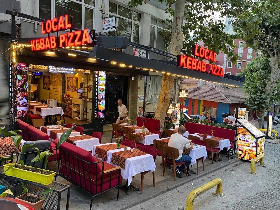 Local kebab pizza restaurant