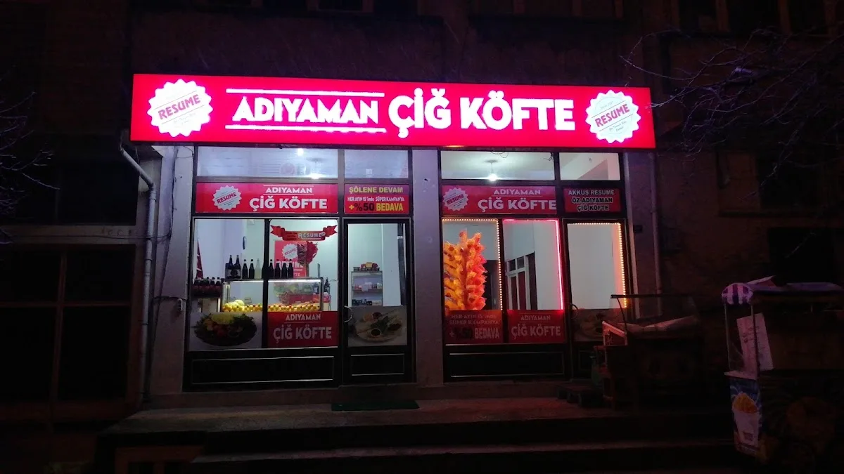 Resume Adıyaman çiğköfte