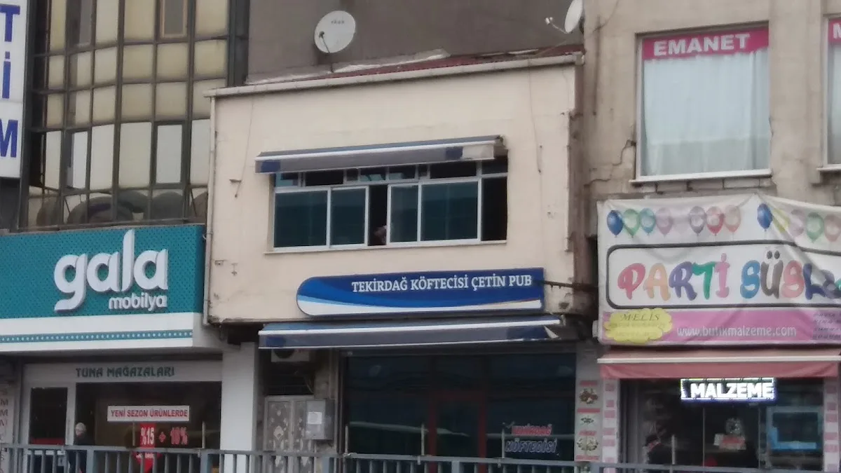 Tekirdağ Köftecisi Çetin Pub