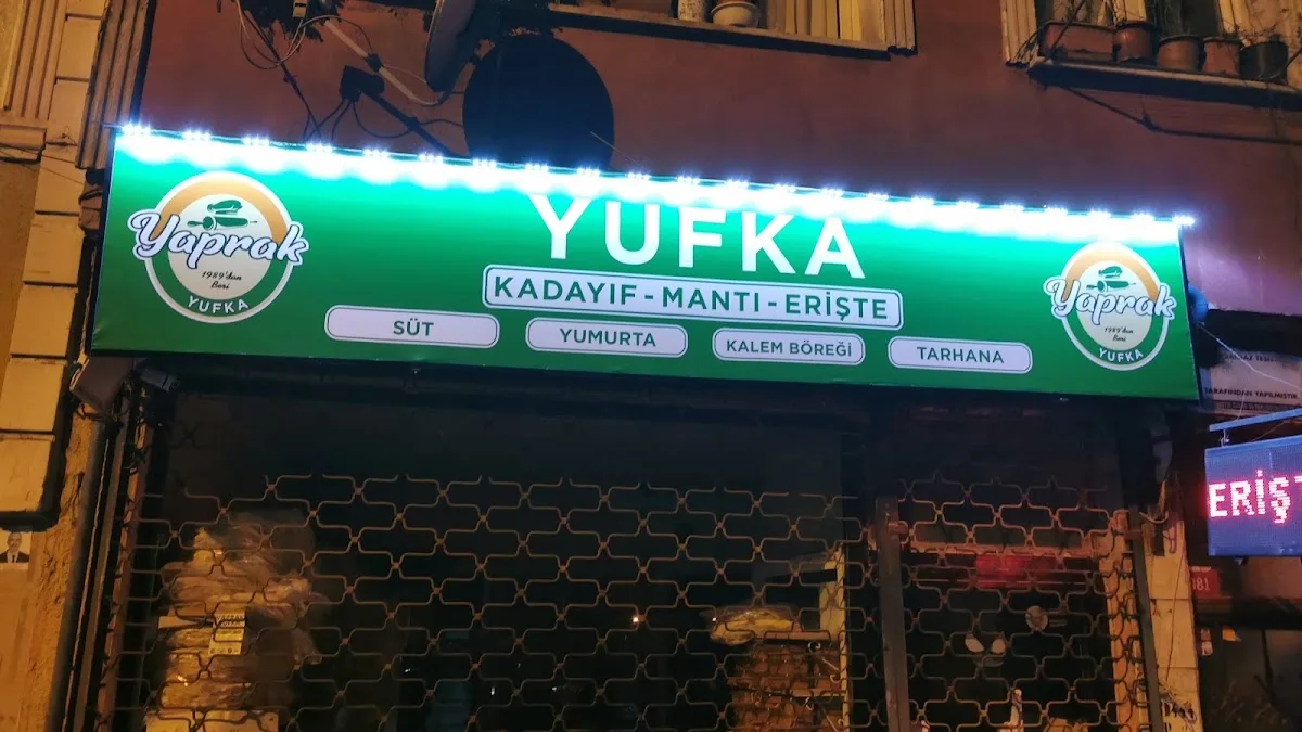 Yufkaci kagithane yaprak yufka erişte manti 1989dan beri hizmetinizdeyiz