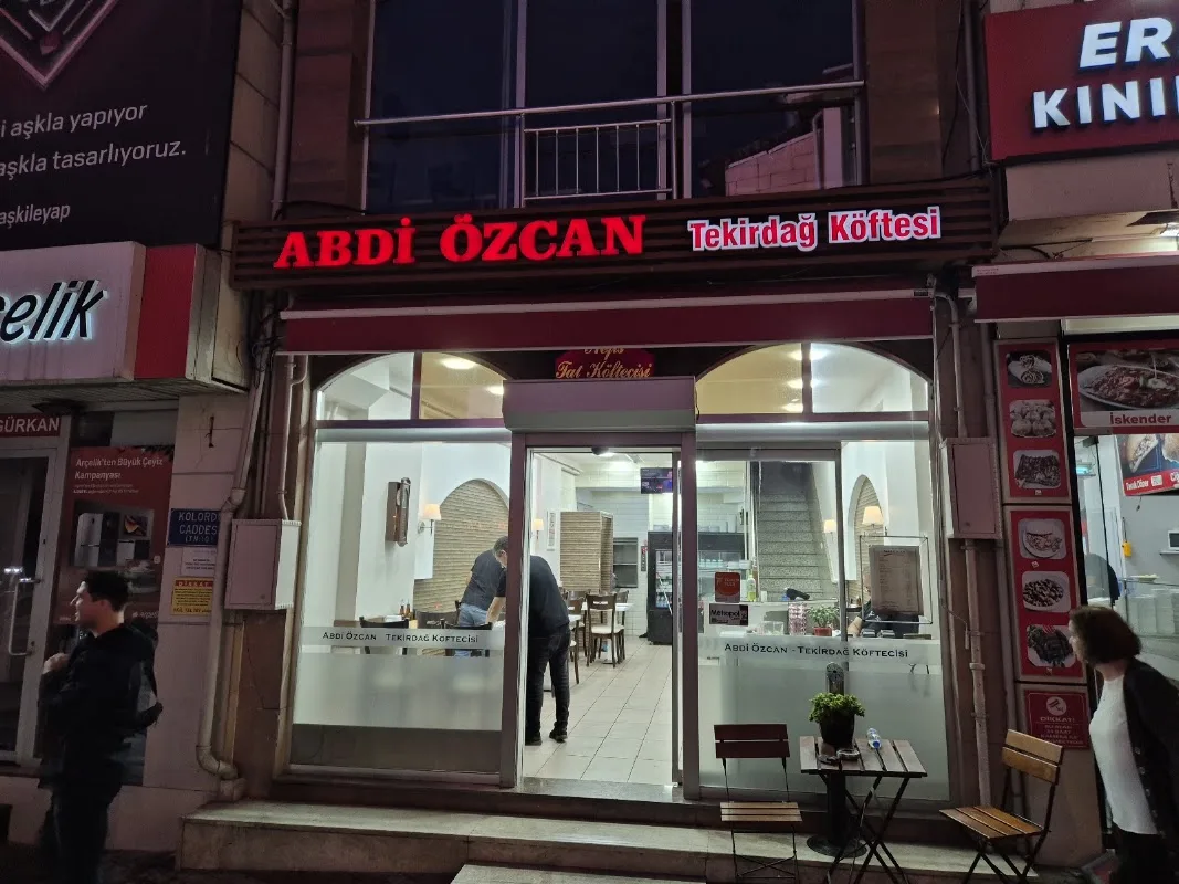 Meşhur Köfteci Abdi Özcan Tekirdağ Köftecisi
