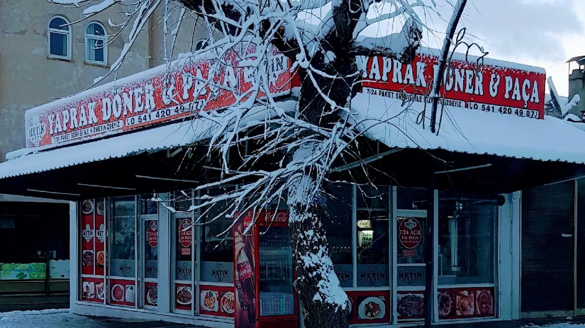 Yaprak döner çorba paça metin usta Gevaş van