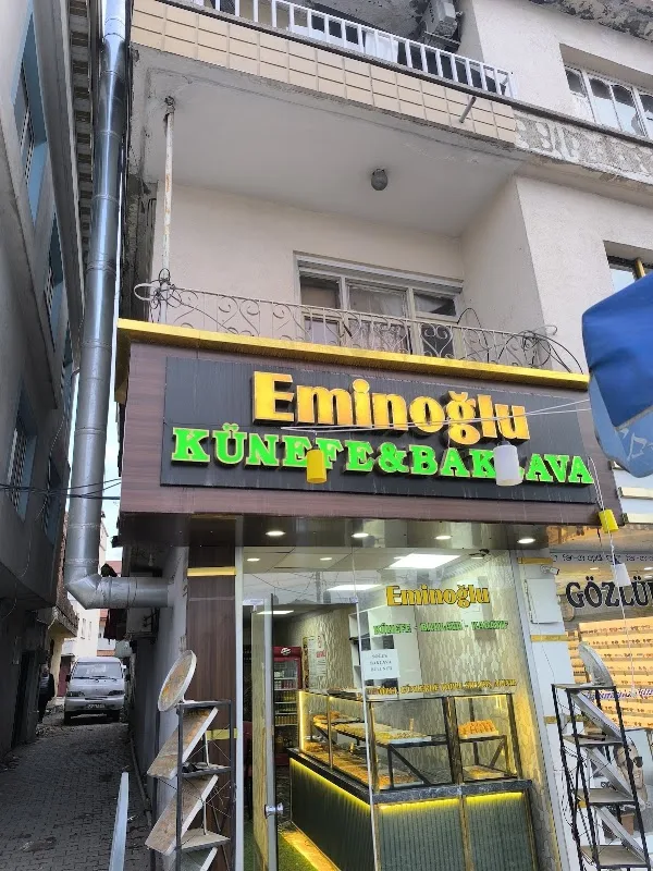 Eminoğlu künefe ve baklava