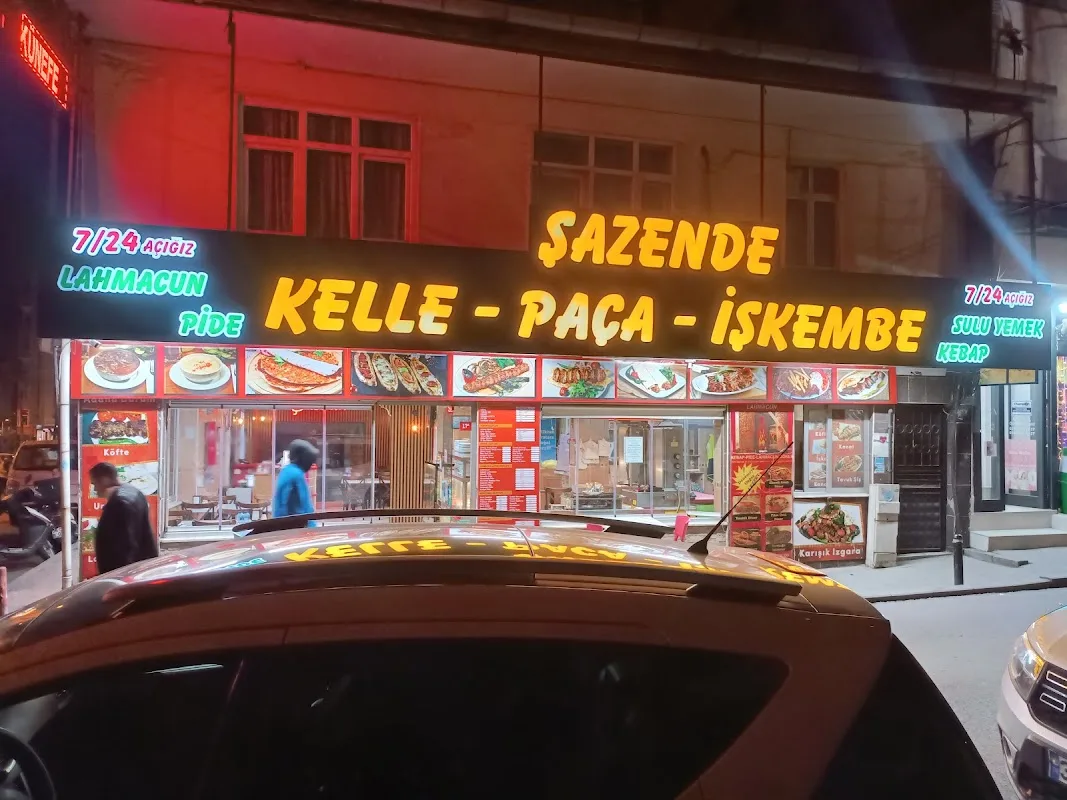 Sazende Paça İşkembe kebap