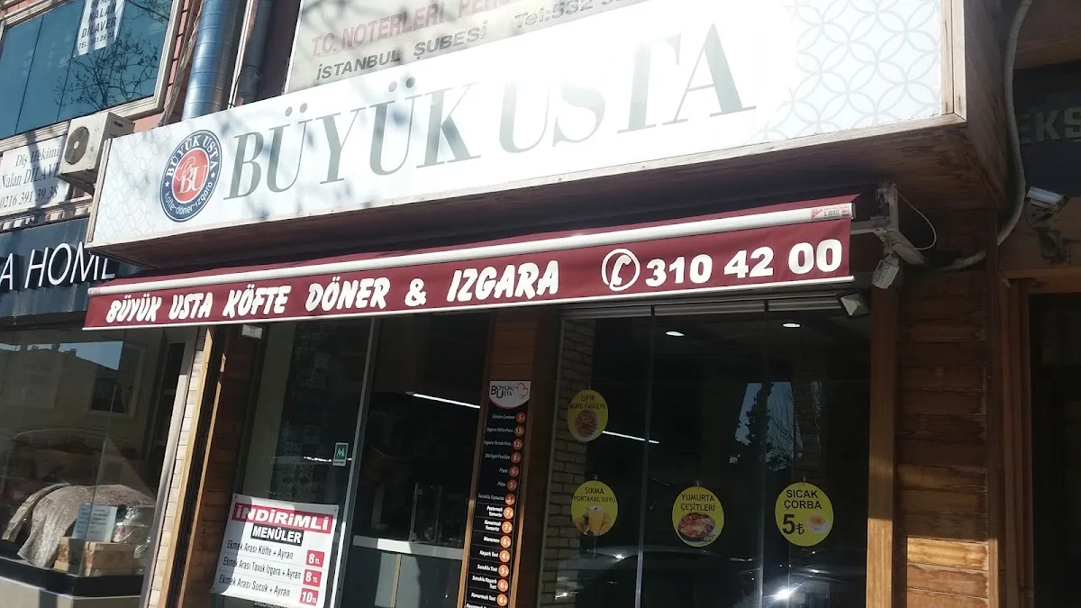 Büyük Usta Restaurant Büfe Paket Servis