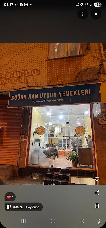 Buğrahan uyghur yemekleri
