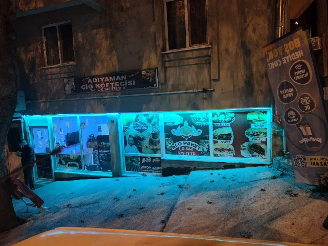 Adıyaman çiğ köfte ve büfe