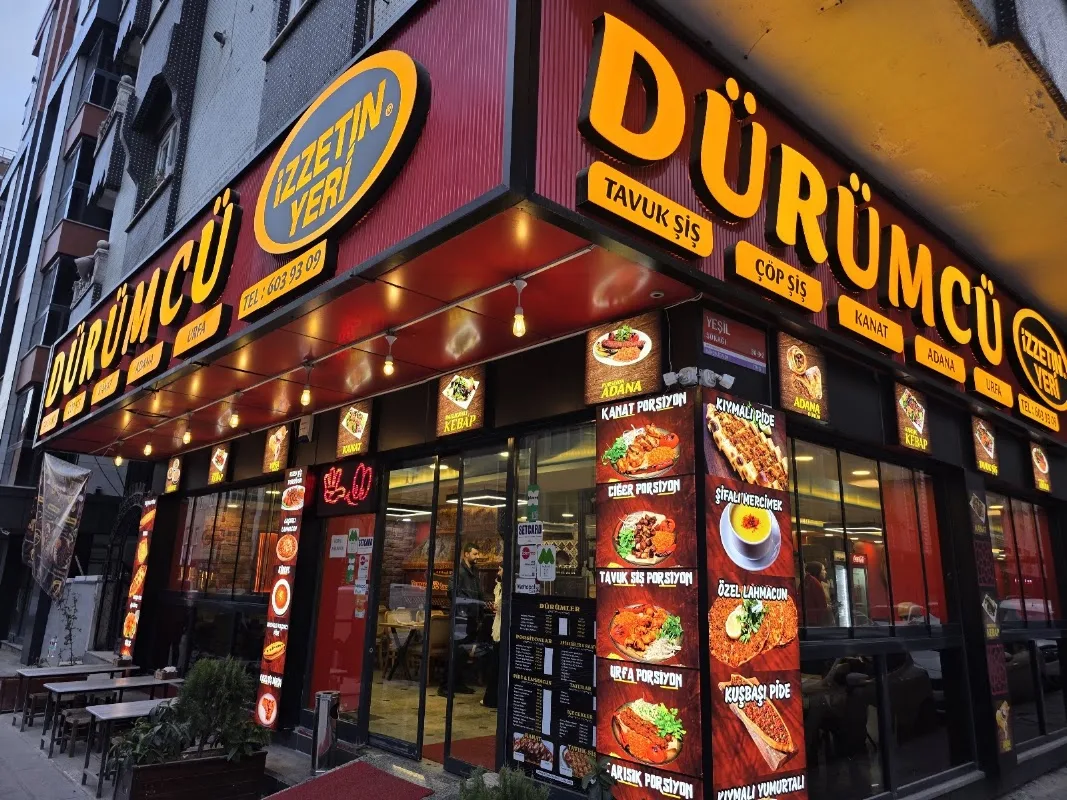 DÜRÜMCÜ İZZETİN YERİ YENİBOSNA BAHÇELİEVLER