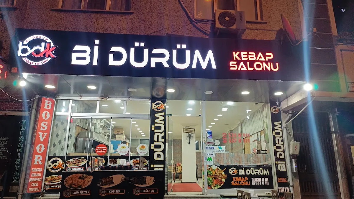 Bi dürüm kebap salonu
