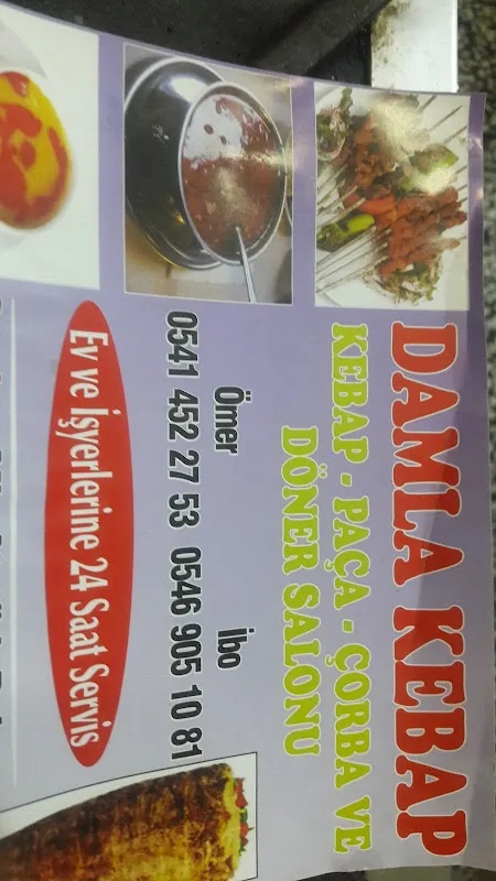 DAMLA DONER KEBAP VE PAÇA SALONU