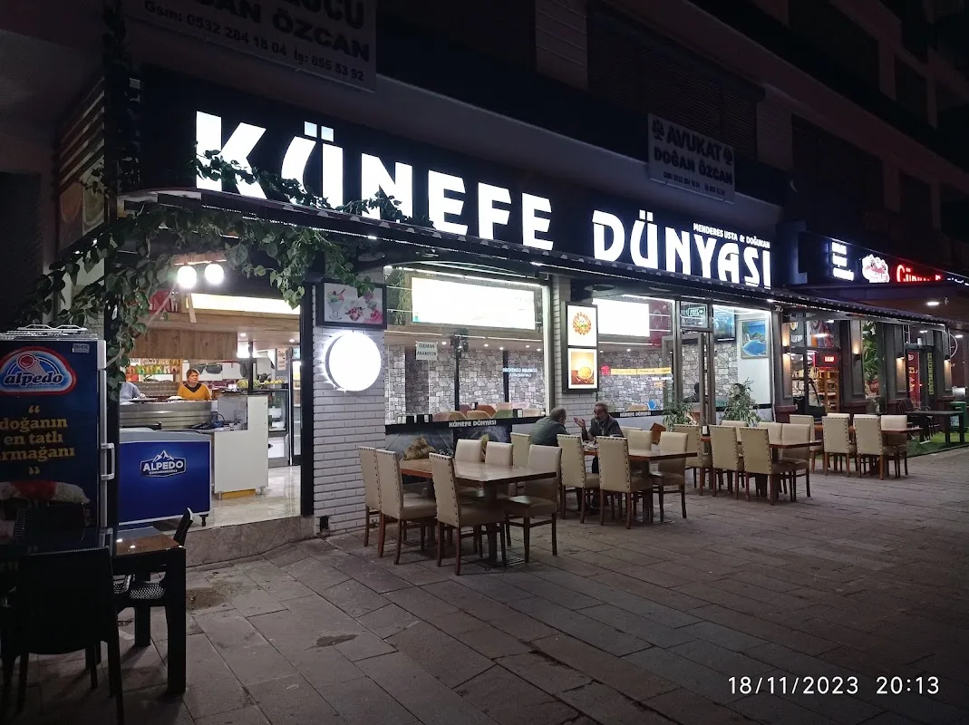 Künefe Dünyası Menderes Usta'nın Yeri