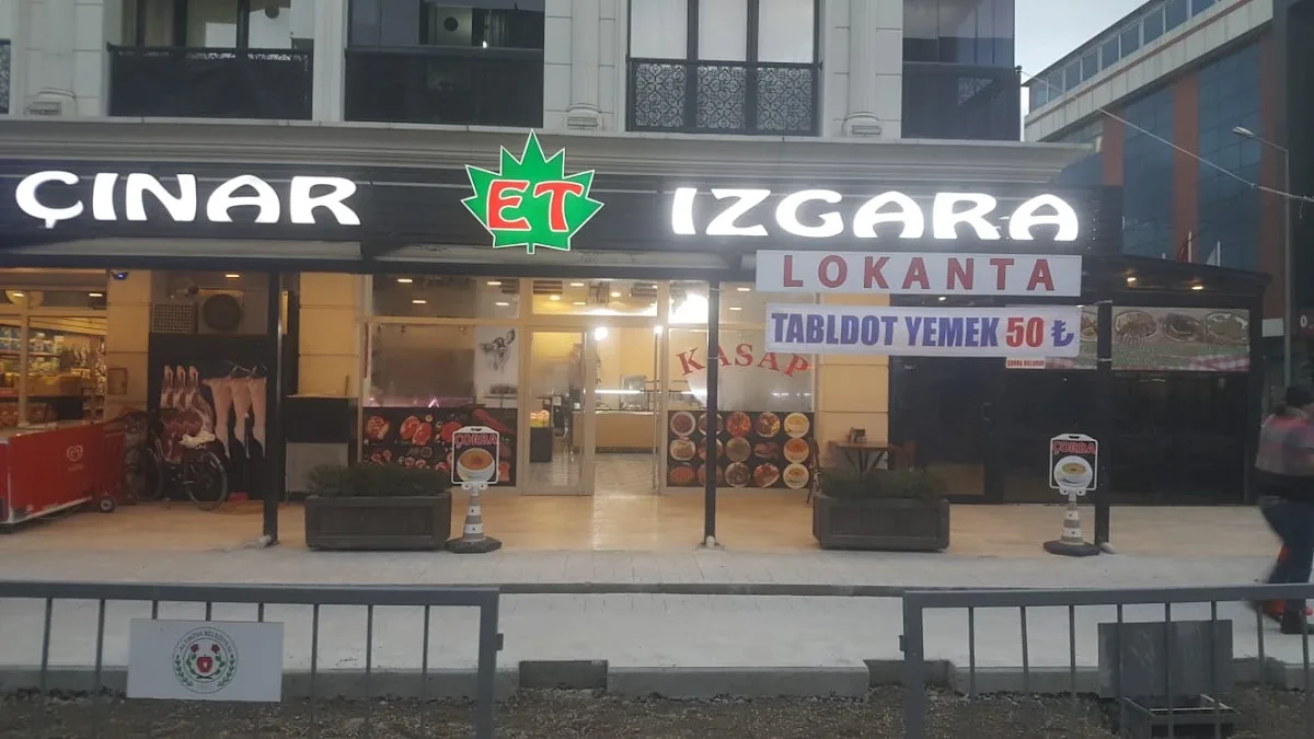 ÇINAR ET IZGARA LOKANTA SULU YEMEK & TABLDOT