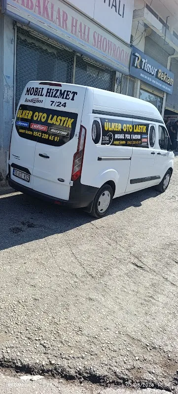 ÜLKER OTO LASTİK 7/24 yol hizmeti Lassa Petlas Goodyear bristone