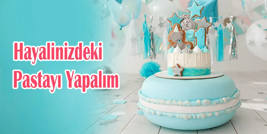 Butik Pasta ve Kurabiye - Özel Tasarım Doğum Günü Pastası