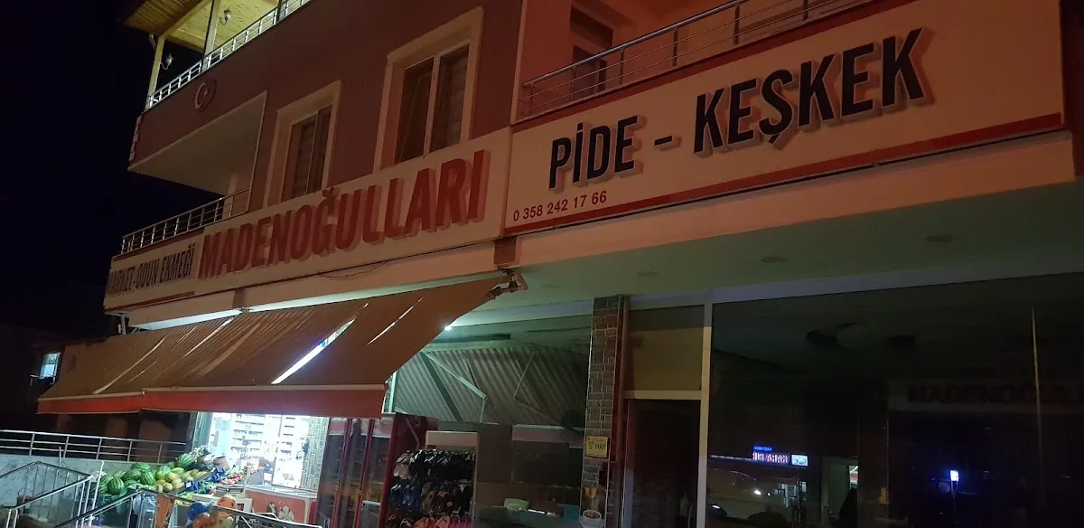 Madenoğulları pide salonu