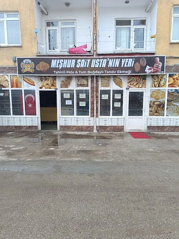 Meşhur Sait Usta'nın Yeri Tahinli Pide Tam Buğday Ekmeği