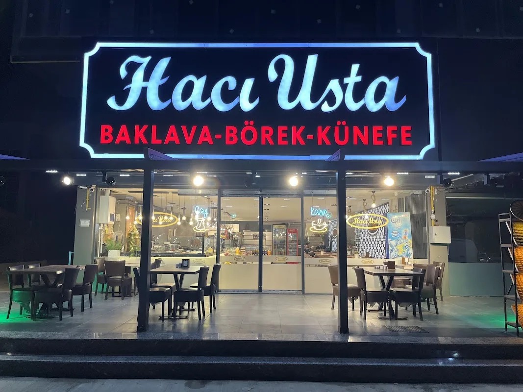 Haci Usta Baklava Börek Künefe Poğaça Çikolata Kahve Hediyelik