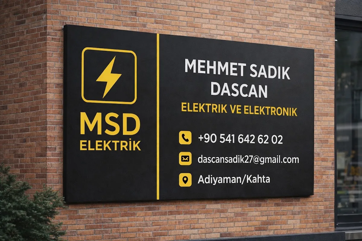 ⚡️MSD ELEKTRİK⚡️Kahta