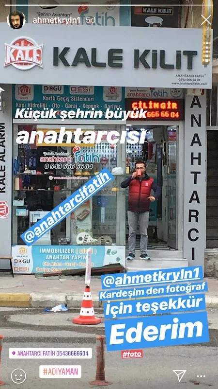 Adıyaman Anahtarcı Fatih