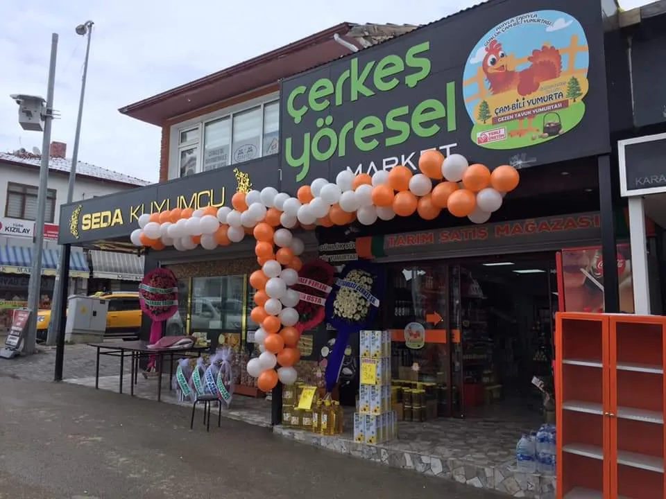 Çerkeş Yöresel Market ve Çambili Gezen Tavuk Yumurtası