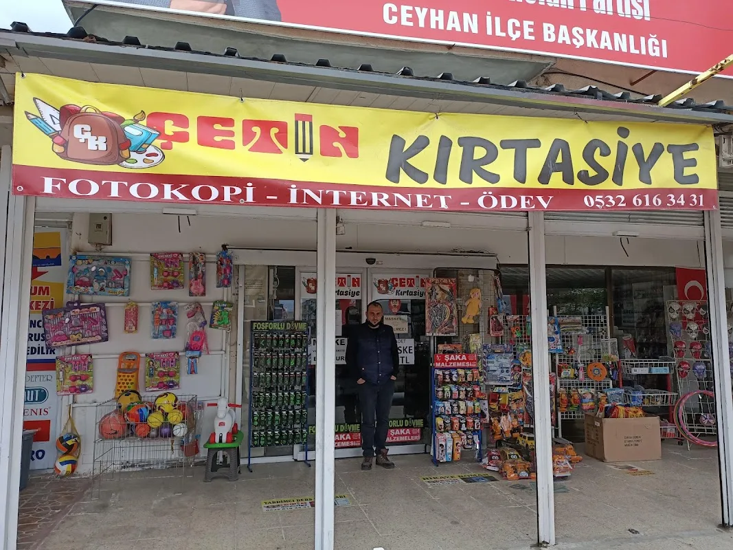 Çetin Kırtasiye Fotokopi Ceyhan