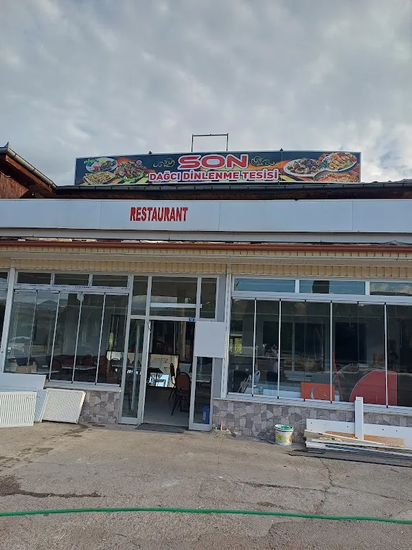 Son dağcı dinlenme tesisi restorant