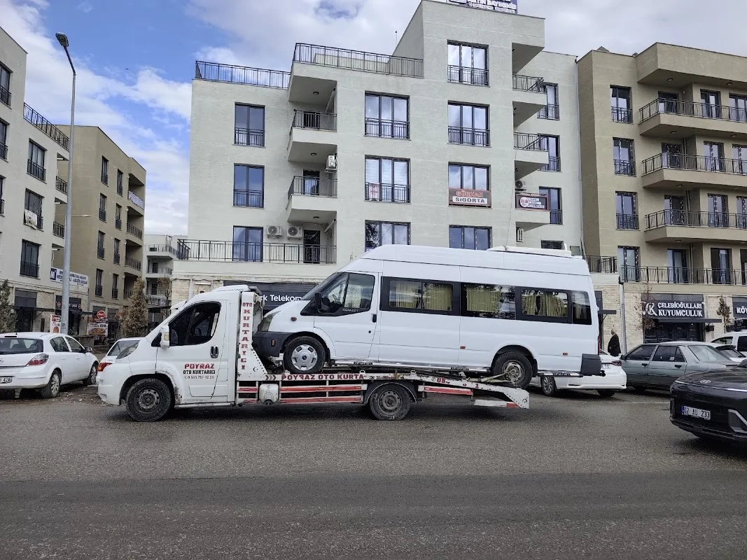Adıyaman Poyraz oto kurtarıcı ve yol yardım