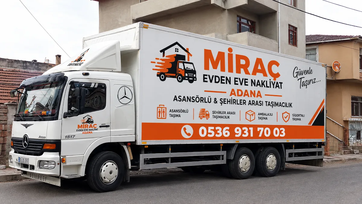 Miraç Evden Eve Nakliyat - Adana Asansörlü Şehirler Arası Taşımacılık