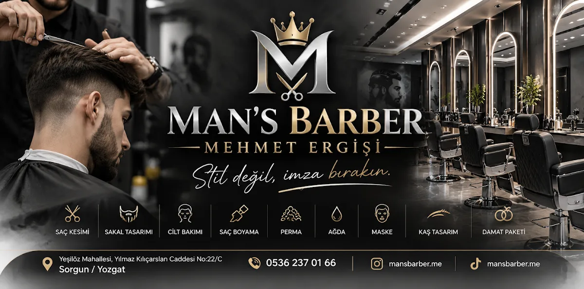 Man’s Barber Mehmet Ergişi