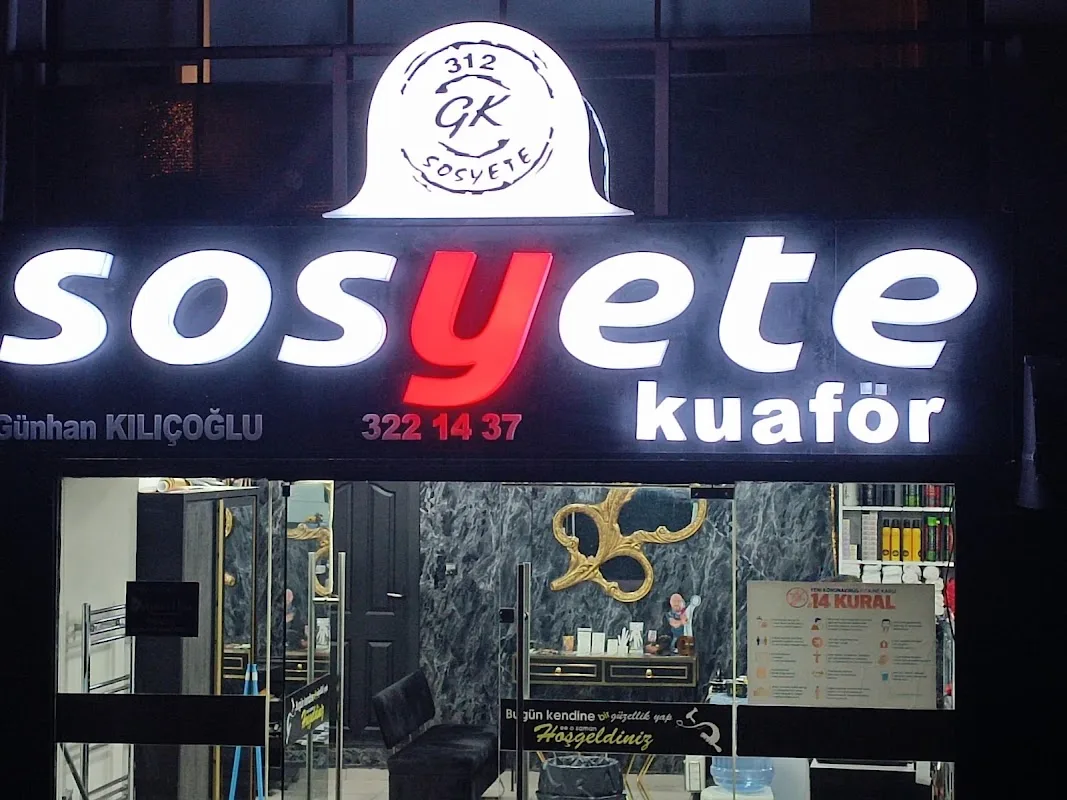 312 Sosyete Kuaför Günhan KILIÇOĞLU