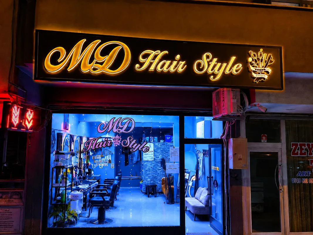 M.D hair style